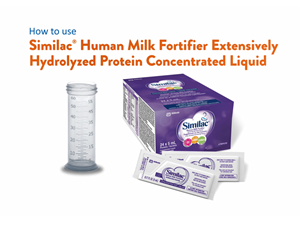 Abbott human clearance milk fortifier